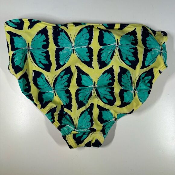 Lands End Kids Two-Piece Tankini Butterflies and Ruffles Girls Size 10S EUC - Picture 7 of 14